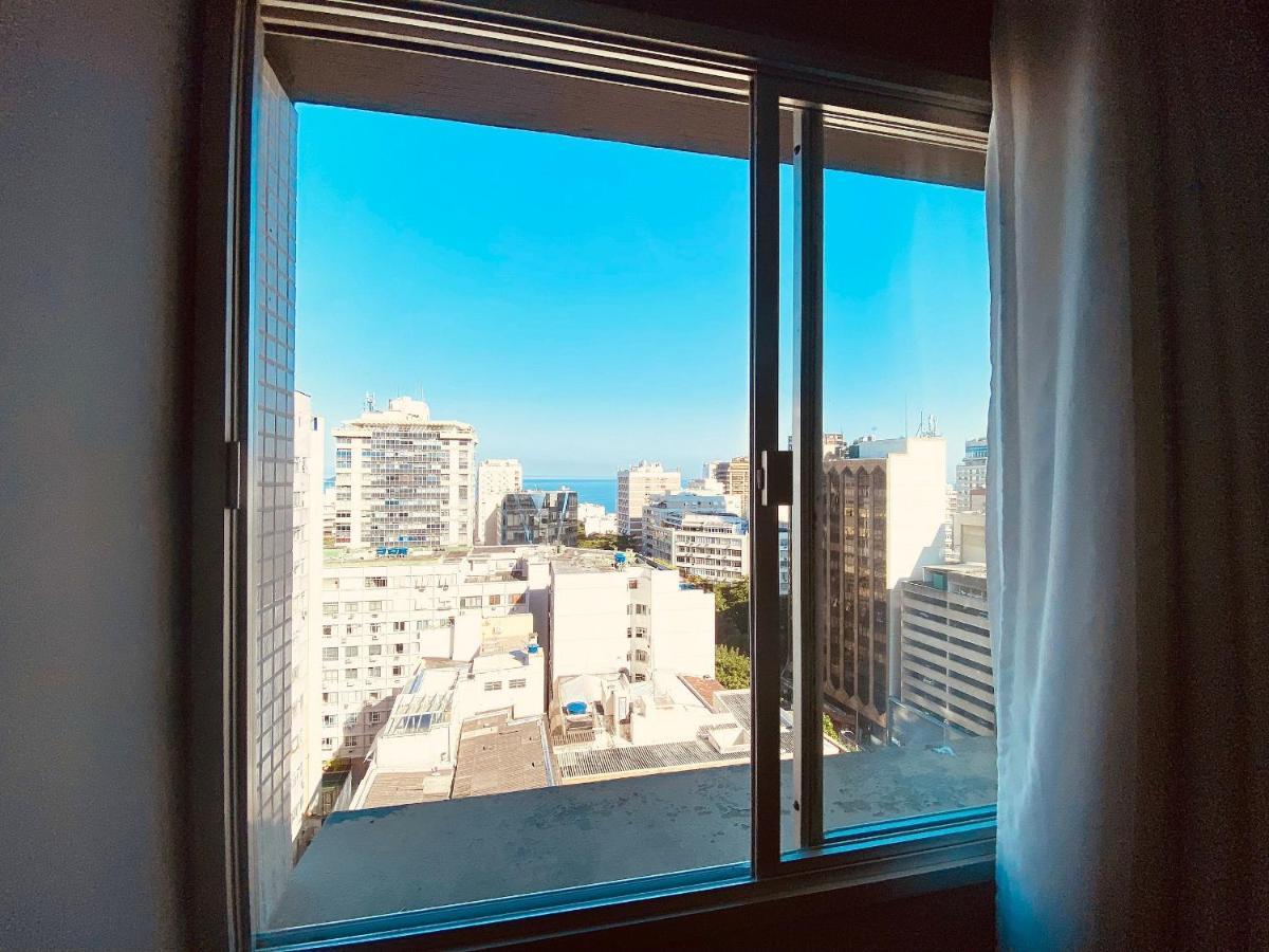 Leblon Flat Service 2 Quartos Vista Mar Rio de Janeiro Exteriör bild