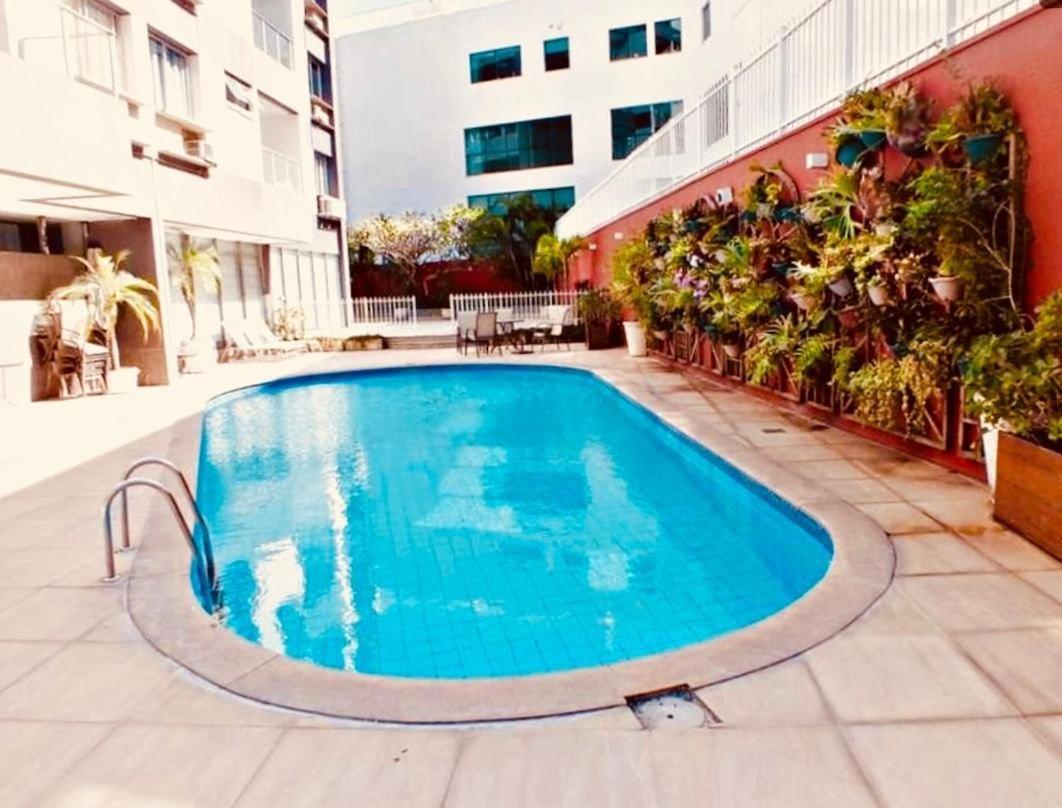 Leblon Flat Service 2 Quartos Vista Mar Rio de Janeiro Exteriör bild